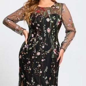 NWT Long Evening Dress, JJ House, Size 16 (runs small; would fit a size 14)